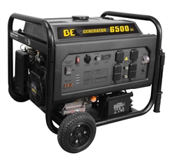 BE Pressure PowerEase 6500 Watt Electric Start, Portable Generator, BE-6500ERUSC