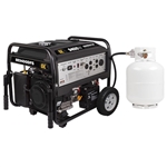 BE 9400 Watt Generator Duel Fuel 459cc Powerease with Gas and Propane