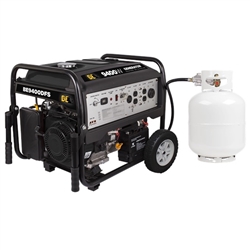 BE 9400 Watt Generator Duel Fuel 459cc Powerease with Gas and Propane