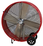 Ventamatic MaxxAir Portable Air Circulator 36-inch Direct Drive Drum Fan - 2 Speed # BF36DDRED