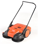 Bissell 31-inch Deluxe Triple Brush Push Manual Sweeper, BG-477
