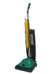 Economy 12-inch Commercial Upright Vacuum, 5 Amp Motor, 30' Power cord, Twill shake-out bag, BG99