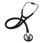 MABIS&reg; Signature Series Low Profile Cardiology Stethoscope, 26", Black # BGH10410020