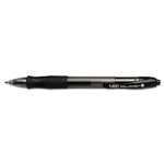 BIC&reg; Velocity Retr Gel Roller Ball Pen, 0.7 mm, Black Ink, 24/Pk # BICRLC241BK