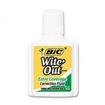 BIC Wite-Out Extra Coverage Correction Fluid, 20 ml Bot