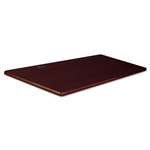 BALT&reg; Height-Adjustable Flipper Table Top, Rectangular, 60w x 24d, Mahogany # BLT90305