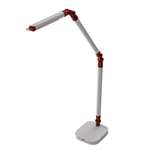 Black & Decker LED Architect Desk Lamp, 2 Prong, 19 1/2", White/Red # BOSLED10ARCWHRD