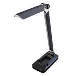 Black & Decker LED Fold Desk Lamp, 2 Prong, 17 1/2", Black # BOSLED3FOLDBLK