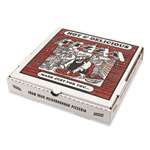 PIZZA Box Takeout Containers, 10in Pizza, White, 10w x 10d x 1 3/4h, 50/Bundle # BOXPZCORE10