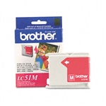 Brother LC51M Innobella Ink, 400 Page-Yield, Magenta # 