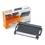 Brother PC301 Thermal Ribbon Cartridge, Black # BRTPC30