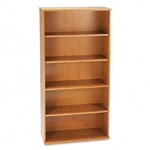 Bush Series C Open Double Bookcase, 5 Shelves, 35-5/8w 