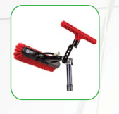 IPC Eagle Back Scrub T-Bar Kit with out Sleeve BSTB10-X for Ultra Pure Window Cleaning System