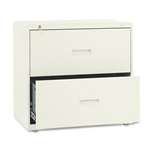 basyx&trade; 400 Series Two-Drawer Lateral File, 30w x28-3/8h x19-1/4d, Putty # BSX432LL