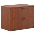 basyx&trade; BL Laminate Two-Drawer Lateral File, 35-3/4w x 22d x 29h, Medium Cherry # BSXBL2171A1A1