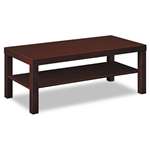 basyx&reg; Laminate Occasional Table, 42w x 20d x 16h, Mahogany # BSXBLH3160N