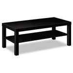 basyx&reg; Laminate Occasional Table, 42w x 20d x 16h, Black # BSXBLH3160P