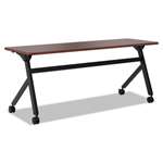 basyx&reg; Multipurpose Table Flip Base Table, 72w x 24d x 29 3/8h, Chestnut # BSXBMPT7224PC