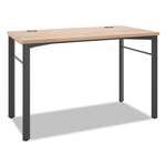 basyx&reg; Manage Series Desk Table, 48w x 23 1/2d x 29 1/2h, Wheat # BSXMNG48WKSLW