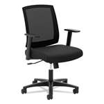 basyx&reg; VL511 Mesh Mid-Back Task Chair with Arms, Black # BSXVL511LH10