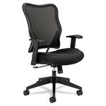 basyx&reg; VL702 High-Back Swivel/Tilt Work Chair, Black Mesh # BSXVL702MM10