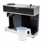 BUNN Pour-O-Matic Three-Burner Pour-Over Coffee Brewer,