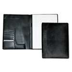 Buxton&reg; Men's Classic Pad Folio/Writing Pad, 8 1/2 x 11, Black, Each # BUXOC87795BK