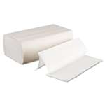 Boardwalk&reg; Multifold Paper Towels, Bleached White, 250 Towels/Pack, 16 Packs/Carton # BWK6200