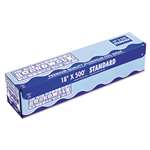 Boardwalk&reg; Standard Aluminum Foil Roll, 12" x 500ft, 14 Micron Thickness, Silver # BWK7100