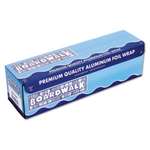 Boardwalk&reg; Heavy-Duty Aluminum Foil Roll, 12" x 500ft, 20 Micron Thickness, Silver # BWK7120