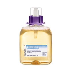 Boardwalk&reg; Foam Antibacterial Handwash, Sweat Pea, 1250ml Refill, 4 per Carton # BWK8300