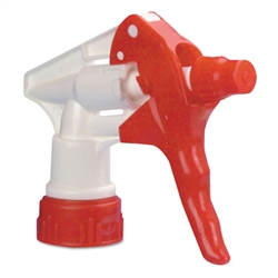 Boardwalk Trigger Sprayer 250 f/32 oz Bottles, Red/White, 9 1/4"Tube, 24/Carton BWK09229