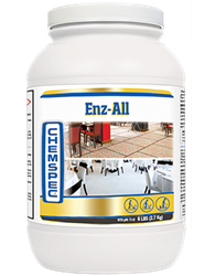 Chemspec Enz-All Powder Clean 4x6 lbs. Jars