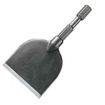 EDCO C10302 LR-4 four inch steel single-bevel chisel accessory for ALR air-powered chisel scalers