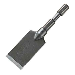 EDCO C10303 ALR LR-2 2-inch steel chisel scaler blade for removing tile grout and coatings from concrete