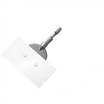 EDCO C10306 LR-4M four-inch straight chisel blade adapter five-pack for the ALR chisel scaler