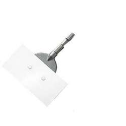 EDCO C10306 LR-4M four-inch straight chisel blade adapter five-pack for the ALR chisel scaler