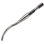 Edco C10320 ALR Chisel Scaler Accessories LR-JS, Joint Cleaner, Curved 7/16" width