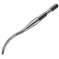 Edco C10320 ALR Chisel Scaler Accessories LR-JS, Joint Cleaner, Curved 7/16" width