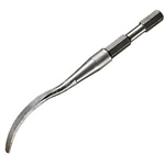 Edco C10353 ALR Chisel Scaler Accessories LR-JM, Joint Cleaner, curved 5/8" width