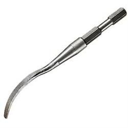 Edco C10353 ALR Chisel Scaler Accessories LR-JM, Joint Cleaner, curved 5/8" width