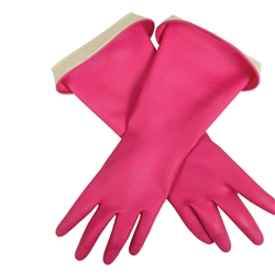 Pink Casabella Waterblock Large Gloves