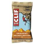 CLIF&reg; Bar Energy Bar, Crunchy Peanut Butter, 2.4oz, 12/Box # CBC50120