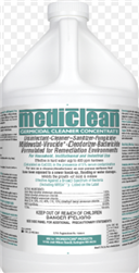 Mediclean (Formally Microban) QGC Lemon - EPA Approved Disinfectant - Fights Mold & Bacteria - Case Of 4 Gallons