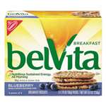 Nabisco&reg; belVita Breakfast Biscuits, Blueberry, 1.76 oz Pack, 64/Carton # CDB02908