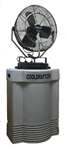 Ventamatic Cool Draft 18-inch High-Pressure Misting Fan with 40 gal Tank # CDHP1840GRY