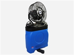 14 In. 3-Speed Misting Fan with 20 Gal. Tank, CDMP1420BLU
