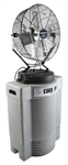 Ventamatic Cool Draft 18" Mid-Pressure Misting Fan with 40 gal Tank # CDMP1840GRY