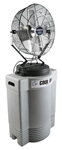 Ventamatic Cool Draft 18-inch Mid-Pressure Misting Fan with 40 gal Tank # CDMP1840GRY