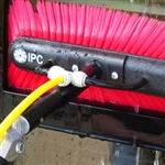 IPC Eagle Ultra Pure Window Cleaning 45' Carbon Fiber Telescopic Pole w/14-inch Speed Brush & GN8 Gooseneck CFC45T